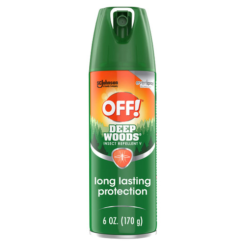 OFF! Deep Woods Insect Repellent Aerosol, Bug Spray with Long Lasting Protection from Mosquitoes, 6 oz OFF! Deep Woods Insect Repellent Aerosol, Bug Spray with Long Lasting Protection from Mosquitoes, 6 oz