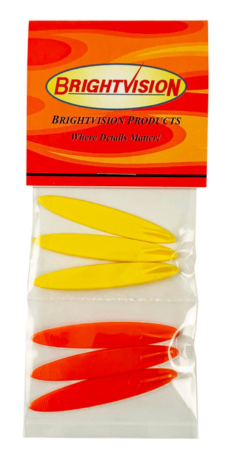 Three Sets of Redline Era Deora Beach Bomb Replacement Surfboards - Brightvision - 1/64th Scale