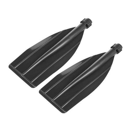 GANAZONO 2pcs Kayak Paddle Blade Ski Accessories Inflatable Boat Oars Paddles Ribbed Kayaks Oar Blades Oar Replacement Boat Oar Blades Part Detachable Thickened Plastic