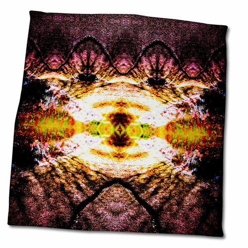 3dRose Teddy Bear Digital Abstraction Photo - Towels (twl-359034-3)