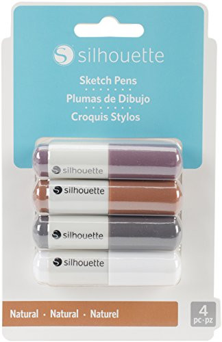 Silhouette of America SILH NAT Sketch Pens 4/Pkg