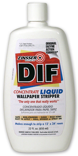 Rust-Oleum 2422 DIF Wallpaper Stripper Concentrate, 22-Ounce
