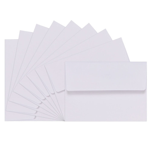 108-Pack White 5x7 Envelopes Self Seal A7 Envelopes, Mailing Envelopes, 5x7 Envelopes for Invitations, White Envelopes for 5x7 Cards, Letters, Photos, Thank You Cards, Wedding