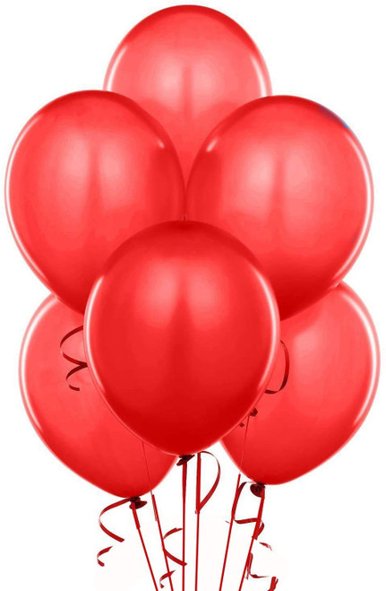 PMU Balloons 9 Inch PartyTex Cherry Red Latex Pkg/144