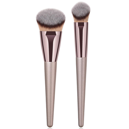 Rytrre 2Pcs Kabuki Makeup Brushes Angled Foundation Brush Premium Contour and Highlighter Brush Contouring Bronzer Face Makeup Brush Kit (Champagne) Rytrre 2Pcs Kabuki Makeup Brushes Angled Foundation Brush Premium Contour and Highlighter Brush Contouring Bronzer Face Makeup Brush Kit (Champagne)