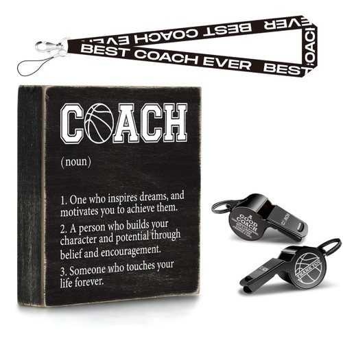 Basketball Coach Gifts, Basketball Gifts Whistle for Coaches, Coach Wood Box Sign, Whistle Emergency Thank You Coach Gifts for Men Women Teachers Referees Sports Coach, A Coach Believed in Them First Basketball Coach Gifts, Basketball Gifts Whistle for Coaches, Coach Wood Box Sign, Whistle Emergency Thank You Coach Gifts for Men Women Teachers Referees Sports Coach, A Coach Believed in Them First