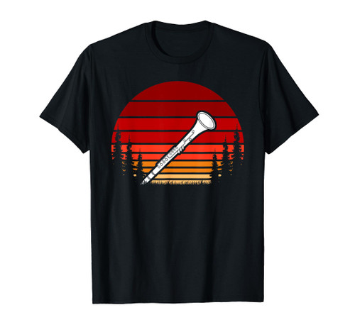 Oboe Retro Vintage 70s 80s Style T-Shirt