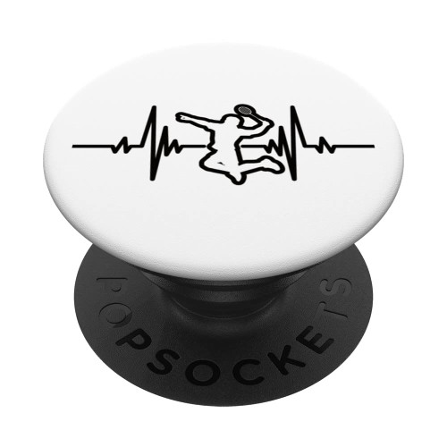 Shuttlecock Player Badminton Top Shuttlecock Outfit PopSockets Swappable PopGrip