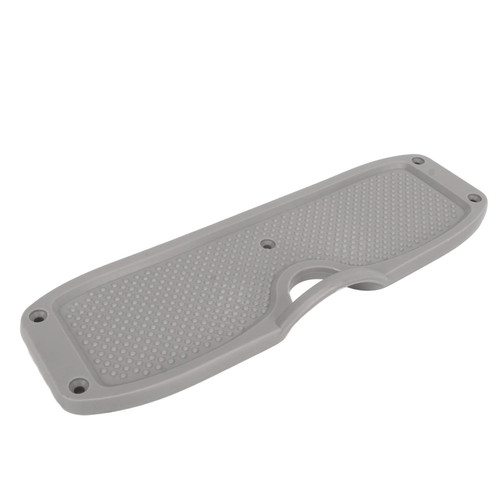SPYMINNPOO Outboard Engine Bracket, PVC Transom Plate Mounting Engine Bracket for Inflatable Boat Rubber Dinghy Kayak Marine Yacht (Grey)
