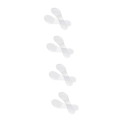 4 Pairs Shoes Inserts for Women Shoe Inserts for Women Insoles for high Heels Gel Insole Gel Shoe pad high Heel Shoe pad high Heel Insole Stress Reliever Miss Seven Point pad