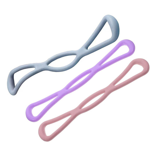 Gatuida 3pcs Heavy Resistance Bands for Working Out Elastic Bands for Exercise Resistance Band for Working Out Bands Stretching Workout Bands TPR Sports Fitness Yoga Rope