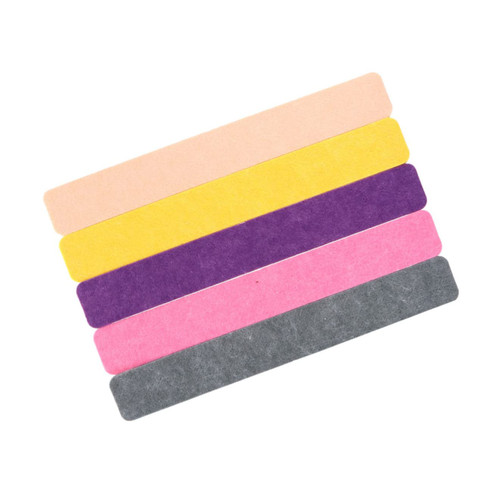 STOBOK 5pcs Felt Bulletin Board Photo Bulletin Board Felt Pin Board Bar Strips Memo Pin Board Memo Strip Cork Tiles Cork Bulletin Board Reminder Felt Strip Display Board Cork Board Office