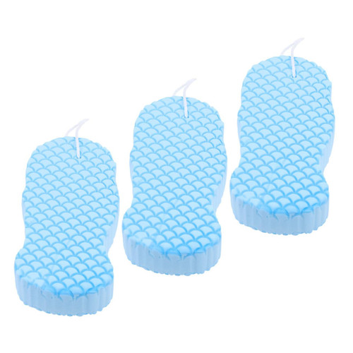 Angoily 3pcs Bath Sponge Shower Loofah Shower Exfoliating Sponge Sponges for Cleaning Loofah Brush Body Scrubber Sponge Foam Scrubber Scrub Sponge Loofah Sponge Baby PVA Face Tool