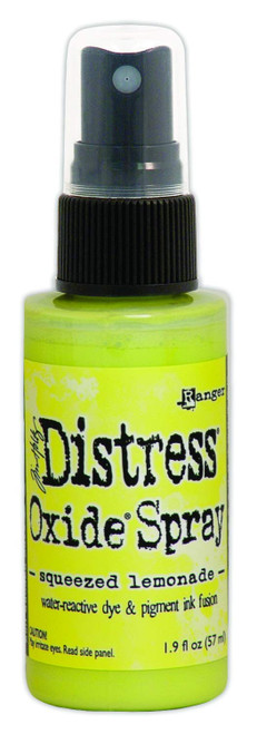 Ranger Tim Holtz Distress Oxide Spray 1.9fl oz-Squeezed Lemonade, 4.38 x 1.38 x 1.38