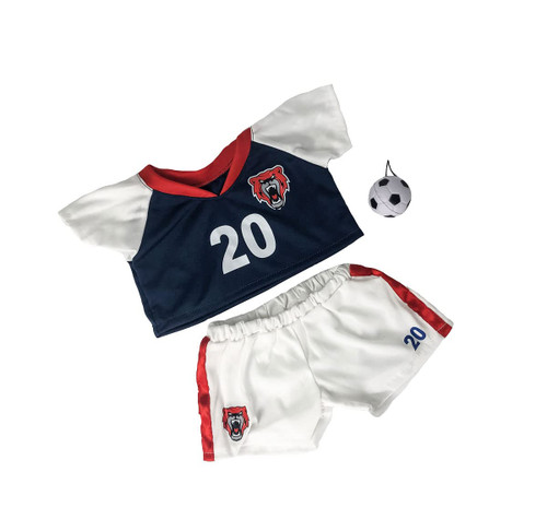 Stuffed Animals Blue Soccer Uniform Outfit for Your Teddy Bear Friend Fit Most 14"-18" Stuffed Soft Toys! Stuffed Animals Blue Soccer Uniform Outfit for Your Teddy Bear Friend Fit Most 14"-18" Stuffed Soft Toys!