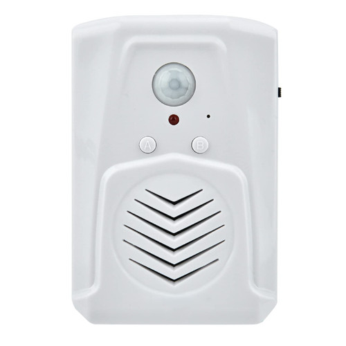 Motion Sensor Doorbell,USB Battery Powered Motion Sensor Alarm MP3 Audio Player Infrared Induction Doorbell
