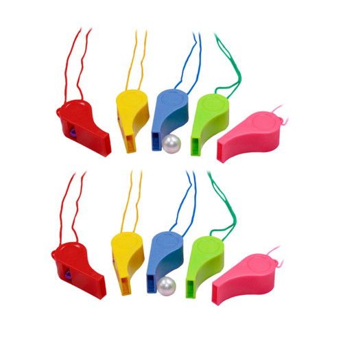 CLISPEED 60pcs Cheerleading Whistle Referee Whistle Kids Whistle Sporting Goods Child Sports