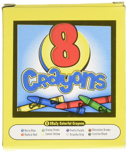 Rhode Island Novelty Lot of 12 Packs of 8 Crayons - 3"