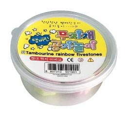 Florian Gonggi Konggi Korean Jacks Stone Game Play Nori Gonggi Korean Traditional Game [Package and Color May Varable] (5 Pcs)