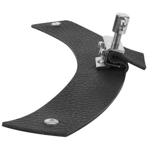 ibasenice Genuine Leather Drum Stickers Dampening Pads Drum Supplies Drum Accessory Convenient Drum Silencer Leather Drum Dampener Drum Silencers Drum Accessories Drum Pad Mute Metal Suite