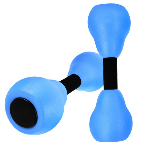 HONMEET 2pcs Water Sports Dumbbells Hand Weights Children Barbells Double Hand Dumbbell Pool Exercise Equipment for Adults Exercise Dumbbells Pool Weights Eva Dumbbell Bar Miss Adjustable