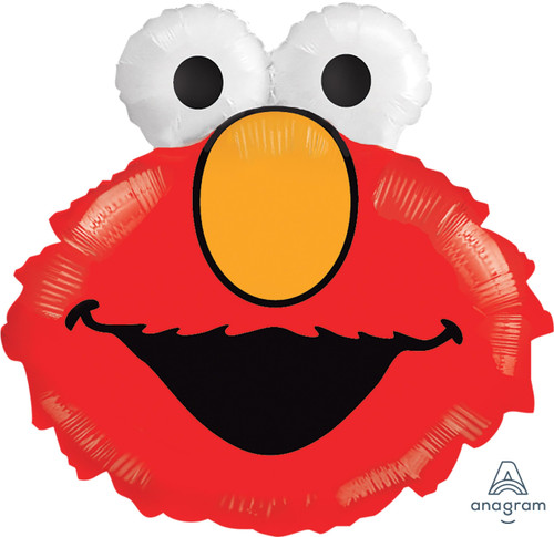 Mayflower Distributing Unisex Adult Elmo Jumbo Foil Balloon Black Medium Mayflower Distributing Unisex Adult Elmo Jumbo Foil Balloon Black Medium