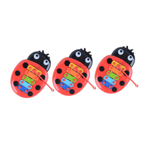 ibasenice 6 Pcs Kids Knocking Instrument Kid Xylophone Piano Hand Knocking Piano Percussion Piano Toys Kids Tones Knock Piano Musical Knocking Toy Kids Musical Instrument Puzzle Baby