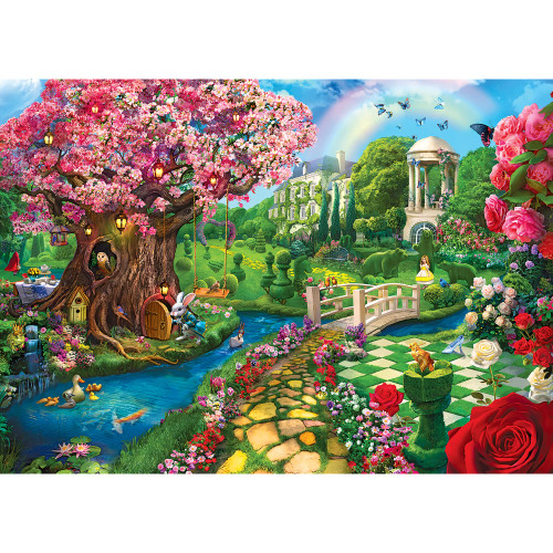 Cra-Z-Art - RoseArt - Kodak Premium - Fairytale Garden - 3000 Piece Jigsaw Puzzle