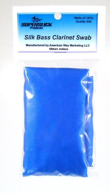 Superslick Bass Clarinet Silk Swab