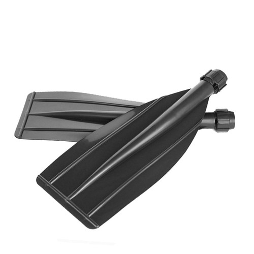 YARNOW 2pcs Kayak Paddle Blade Easy to Assemble Oar Paddle Replacement Accessories Oar Leaf Paddle Oar Blades Parts for Kayak Carbon Paddle Thickened Plastic Boat Canoe
