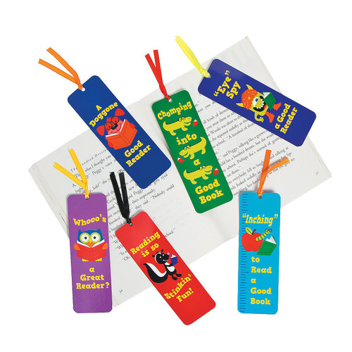 Fun Express I Love Reading Laminated Bookmarks - 48 Pieces - Educational and Learning Activities for Kids Fun Express I Love Reading Laminated Bookmarks - 48 Pieces - Educational and Learning Activities for Kids