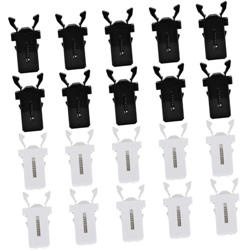 Milisten 20pcs Push-Type Trash Can Buckle Waste Bin Press Press for Trash Can Push-Button for Trash Bucket Trash Can Accessories Trash Can Lid Garbage Can Plastic