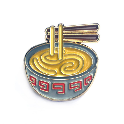 Kolorspun Golf Ball Marker with Magnetic Hat Clip (Ramen Noodles)