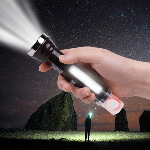 Qaailabf Small Flashlights Powerful Super Bright Flashlight, LED Flashlight, Super Bright Flashlight, Solar Charging Flashlight with Side Ligh for Emergencies Camping, Hiking Qaailabf Small Flashlights Powerful Super Bright Flashlight, LED Flashlight, Super Bright Flashlight, Solar Charging Flashlight with Side Ligh for Emergencies Camping, Hiking