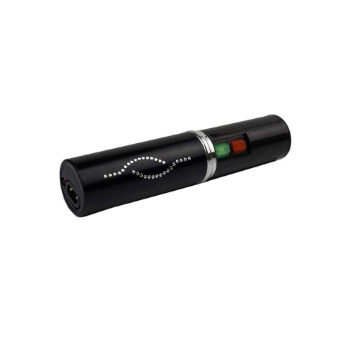 Day Zero Survival Lipstick Stun Gun with Flashlight for Women Self Defense, Powerful Max Strength