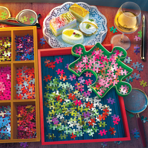 Buffalo Games - Relaxing with a Puzzle - 300 Large Piece Jigsaw Puzzle Buffalo Games - Relaxing with a Puzzle - 300 Large Piece Jigsaw Puzzle