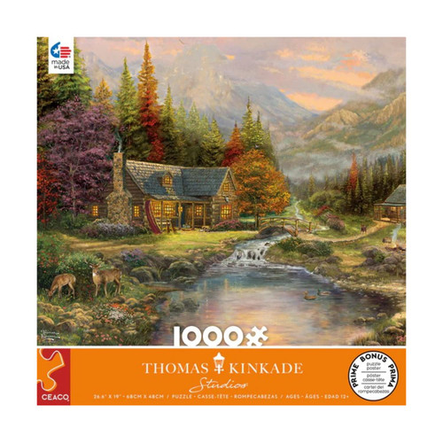 Ceaco - Thomas Kinkade - Sierra Paradise - 1000 Piece Jigsaw Puzzle