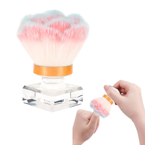 Dust Brush for Acrylic Nails, Pink Rose Soft Brush Nail Soft Kabuki Nail Art Dust Powder Remover Brush Hair Dust Cleaner Brush for Makeup Manicure Tool Dust Brush for Acrylic Nails, Pink Rose Soft Brush Nail Soft Kabuki Nail Art Dust Powder Remover Brush Hair Dust Cleaner Brush for Makeup Manicure Tool