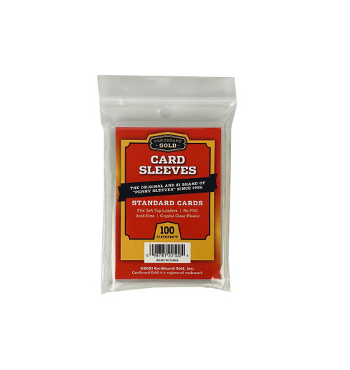 Cardboard Gold 1000 Penny Sleeves for Trading Cards - Ultra Pro Clear Card Sleeves, Perfect for Baseball & Top Loaders Protection