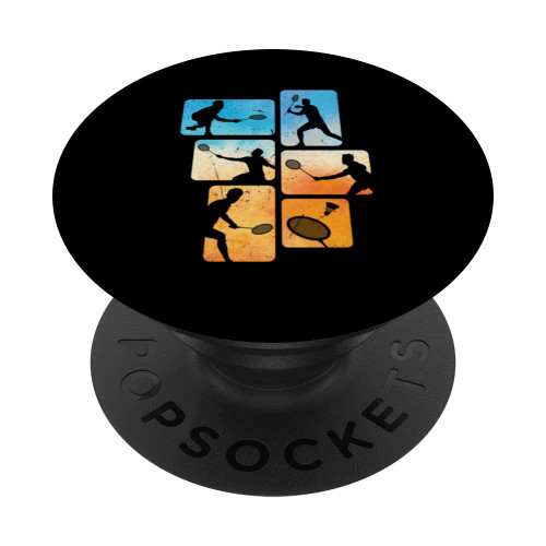 Badminton Accessories Badminton Racket Shuttlecock Player PopSockets Standard PopGrip