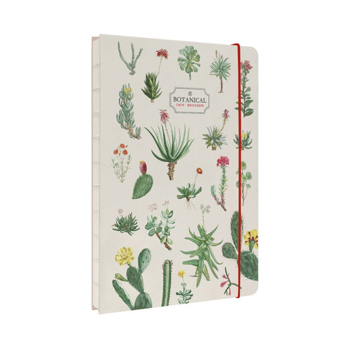 Kokonote Botanical Cacti & Succulents A5 Notebook - Journal - Notebooks A5 - Notepads A5 - A5 Notepad - Dotted Notebook A5 - Dotted Journal - Dotted Paper