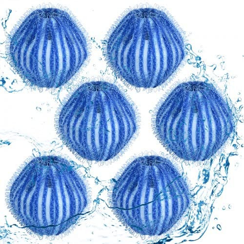 Dokpav 6PCS Pet Hair Remover Laundry Ball, Lint Remover Washing Balls, Laundry Pet Hair Catcher, Reusable Dryer Washing Balls, Hair Lint Removal Laundry Ball, Clothes Cleaning Ball for Laundry Dokpav 6PCS Pet Hair Remover Laundry Ball, Lint Remover Washing Balls, Laundry Pet Hair Catcher, Reusable Dryer Washing Balls, Hair Lint Removal Laundry Ball, Clothes Cleaning Ball for Laundry