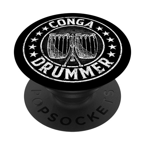 Conga Drummer Conga Musician Conga Drummer PopSockets Swappable PopGrip