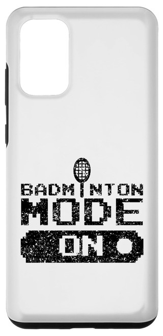 Galaxy S20+ Badminton Mode On Team Shuttlecock Player Coach Case