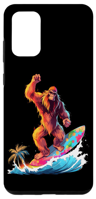 Galaxy S20+ Bigfoot Surfing Surfboard Surfer Surfboarding Case