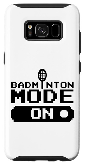 Galaxy S8 Badminton Mode On Team Shuttlecock Player Coach Case