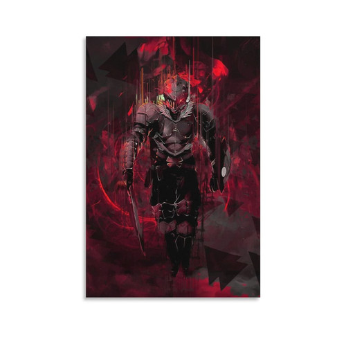 SIPMAN Goblin Slayer Canvas Print Home Decorations Posters For Room Aesthetic Wall Art Poster Unframe 12x18inch(30x45cm)