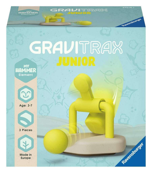 Ravensburger GraviTrax Element Hammer - Marble Run, STEM and Construction Toys for Kids Age 3 Years Up - Kids Gifts