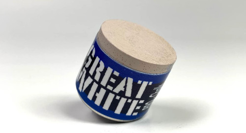 Outsville Great White Pool Cue Stick Chalk Billiards - Sand Shark Tan Single