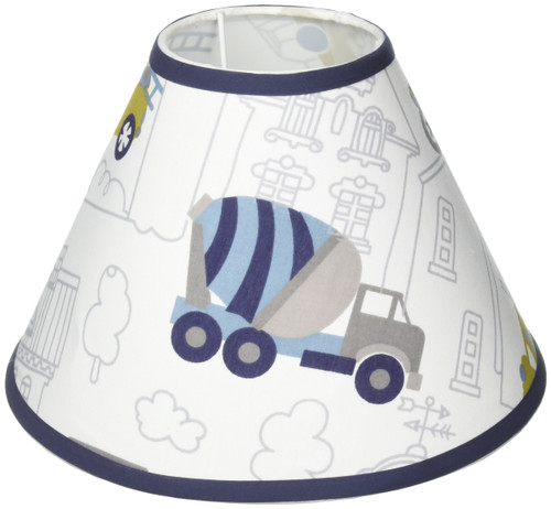 GEENNY Lamp Shade Without Base, Transportation Cars Vehicles, Multi-Colors, Crib